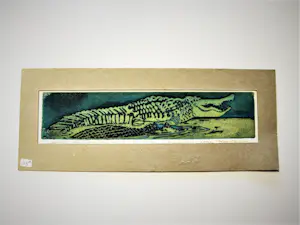 Annemarie van Haeringen - Gouden Penseel winnares -- handgekleurde ETS "de dikke Billenbijter" - gesignrd kopen? Bied vanaf 47!