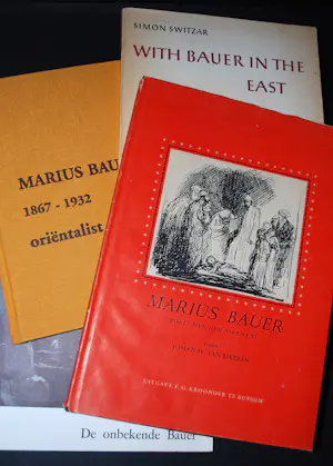 Marius Bauer - 4 boeken/catalogi kopen? Bied vanaf 40!
