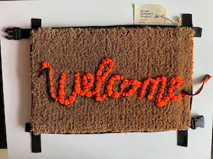 Banksy - Welcome mat kopen? Bied vanaf 1450!