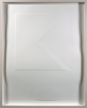 Harry van Kuyk - Reliëfdruk, X (uit het Groot Abecedarium) - Ingelijst kopen? Bied vanaf 150!