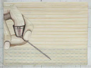 Go de Graaf - Wandkleed, Vingers 4 (Groot) kopen? Bied vanaf 1!