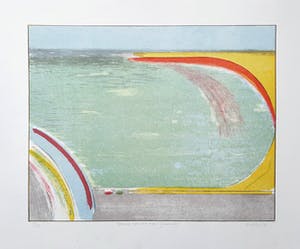 Niet of onleesbaar gesigneerd - steendruk - Strand – 7/10 – naar Jawlensky - 21003 kopen? Bied vanaf 1!