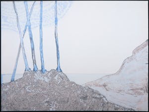 Johannes van Hoften - Gouache op karton, Zonder titel kopen? Bied vanaf 1!