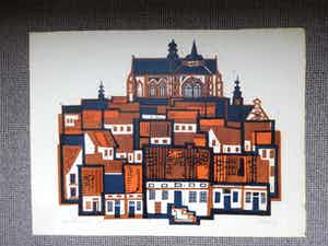 Akke Sins - "Stad" VI DIEST verkocht voor € 60!