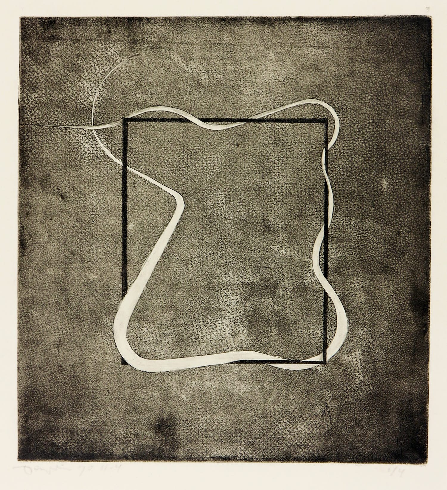 Niet of onleesbaar gesigneerd - Ets en aquatint, Zonder titel kopen? Bied vanaf 1!