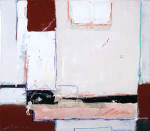 Ron van der Werf - Handbewerkte zeefdruk gelijmd op kunststof op doek, Marks (met ophangsysteem) verkocht voor € 1!