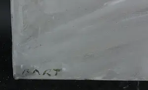 Bart de Graaf - Drie werken op doek, Abstract in grijstinten kopen? Bied vanaf 50!