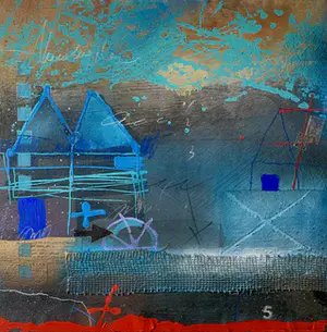 Theo Koster - De blauwe deur kopen? Bied vanaf 175!