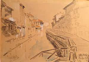 Gerard Hordijk - Milano (Milaan) verkocht voor € 95!