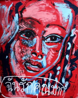 Peter Klashorst - Acryl op doek - 1993 - lage startprijs!!! kopen? Bied vanaf 125!