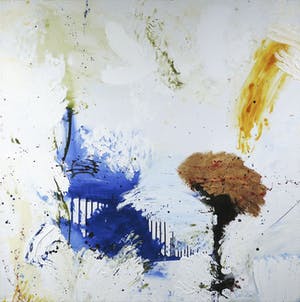 Rachid Ben Ali - Acryl en inkt op doek, Zonder titel (Zeer groot) kopen? Bied vanaf 1!