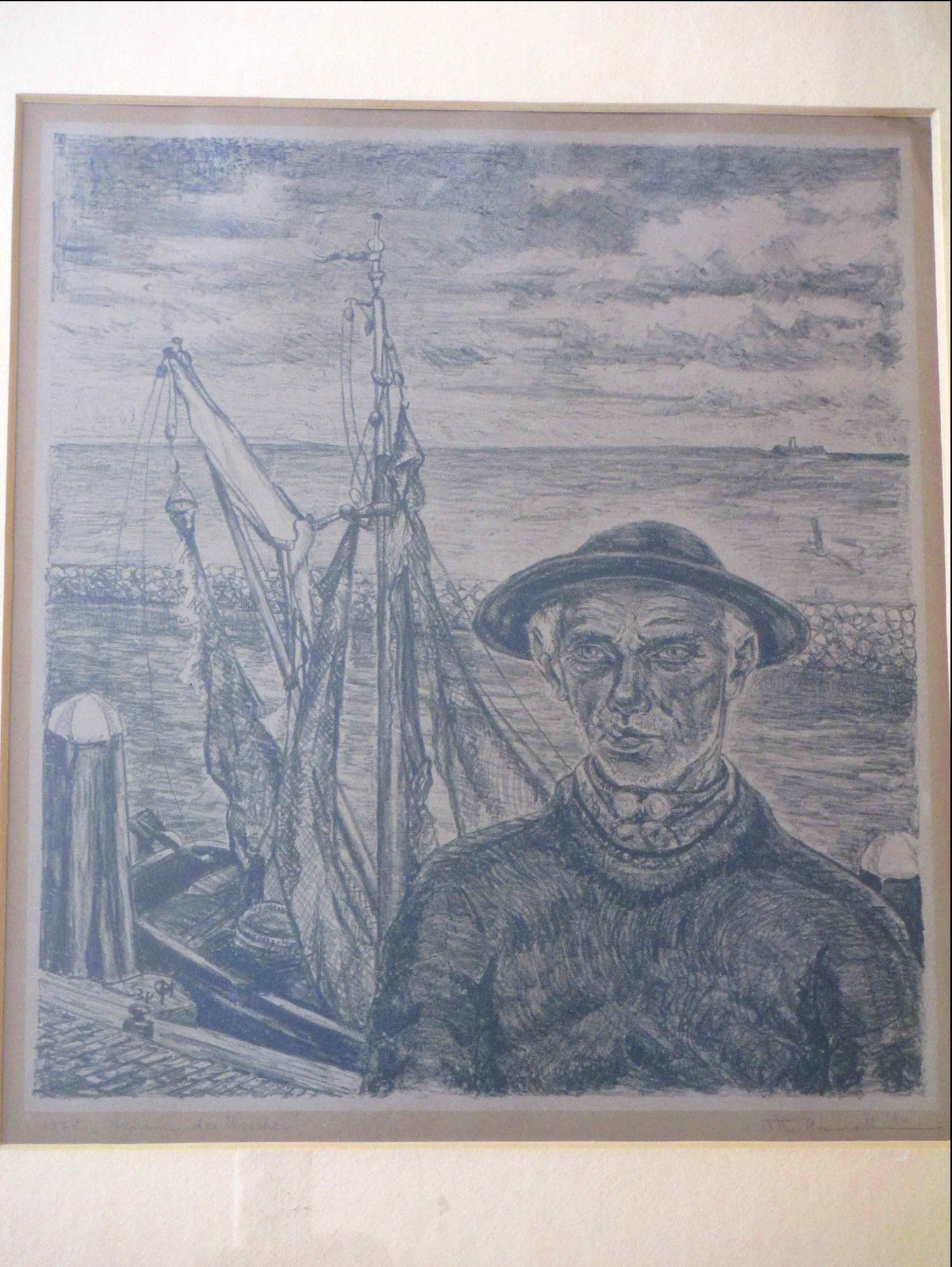 Otto Hanrath - Arnemuider Visser - Litho kopen? Bied vanaf 80!