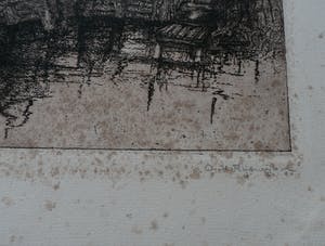 Ruurd van den Berg - Ets: Oud Rijswijk kopen? Bied vanaf 20!