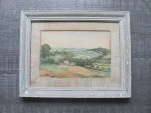 Anton van der Vet - landschap te Zuid Limburg kopen? Bied vanaf 50!