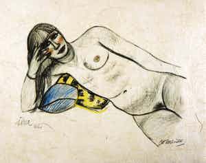 Corneille - Litho op vezelpapier, Ilva verkocht voor € 200!