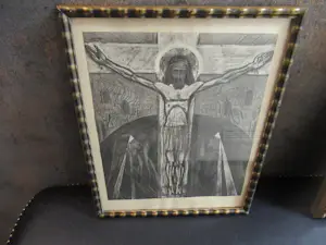 Jan Toorop - DE AANBIDDING VAN DE GEKRUISIGDEN JEZUS EN ST. FRANCISCUS kopen? Bied vanaf 50!