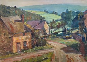 Georges Strale - Ardens landschap kopen? Bied vanaf 45!