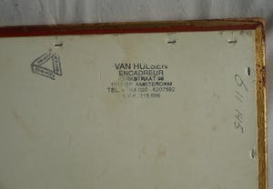 Alexandre Fassianos - Litho, ingelijst , “Mythologische voorstelling” – nr. 1 van 50 ex. kopen? Bied vanaf 100!