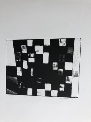 JCJ VANDERHEYDEN - zwart wit variantie II kopen? Bied vanaf 195!