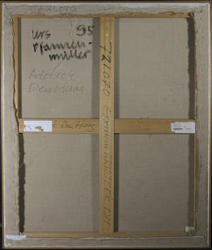 Urs Pfannenmuller - Olieverf op doek, Zonder titel - Ingelijst kopen? Bied vanaf 100!