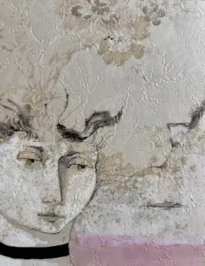 Robert Detheux - Gerahmtes surrealistisches Werk von 1958 kopen? Bied vanaf 250!