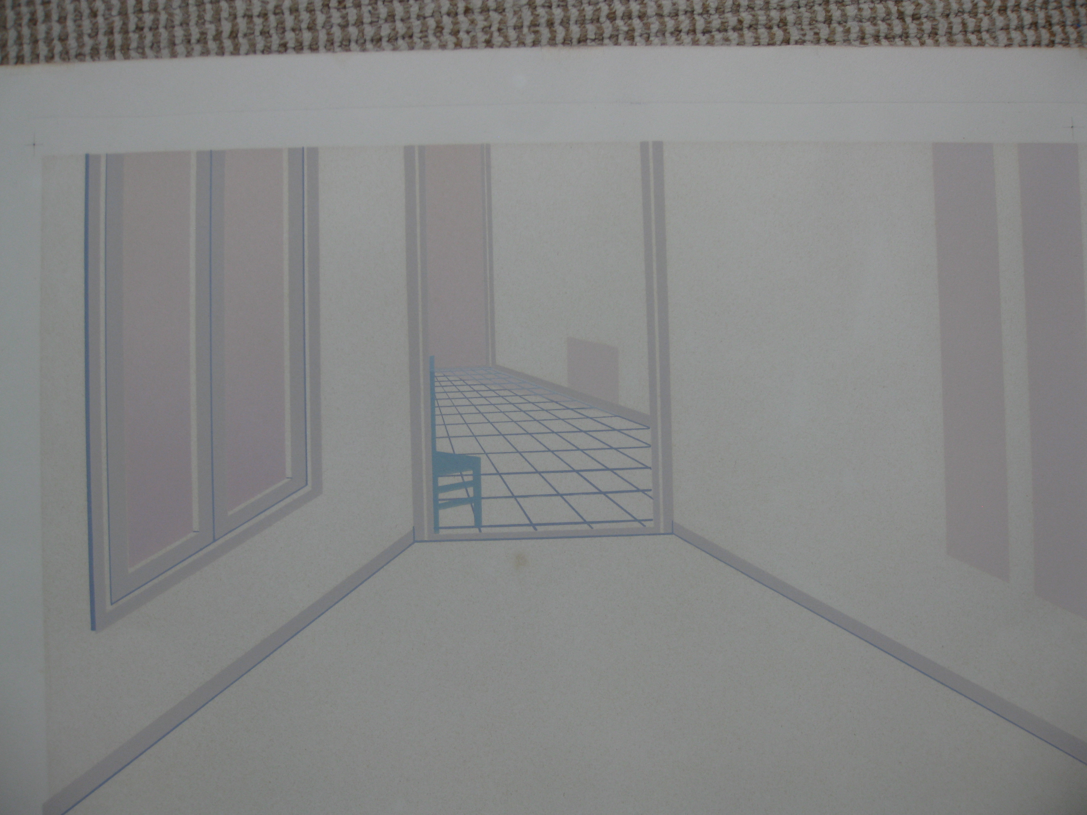 Angeliek de Jonge - "Gangen". Litho 16/17 e.d.  kopen? Bied vanaf 1!