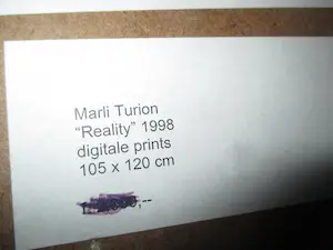 Marli Turion - Zeer grote Mooi ingelijste digitale print "Reality" kopen? Bied vanaf 1!