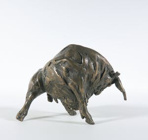 Jos Dirix - Brons, Aanvallende stier kopen? Bied vanaf 600!