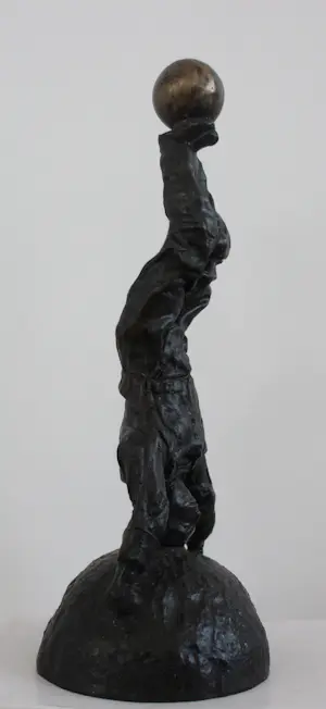 Nicolas Dings - Bronzen beeld - 1998 kopen? Bied vanaf 475!