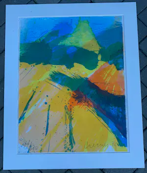 Jan Cremer - Zeefdruk: Karpaten - 1989 kopen? Bied vanaf 225!