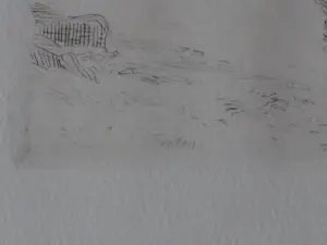 Willem Bastiaan Tholen - Hoogaars in de haven van Veere - Ets kopen? Bied vanaf 50!