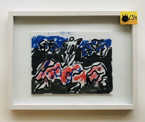 Jan Sierhuis - Zonder titel maar met lijst! kopen? Bied vanaf 245!