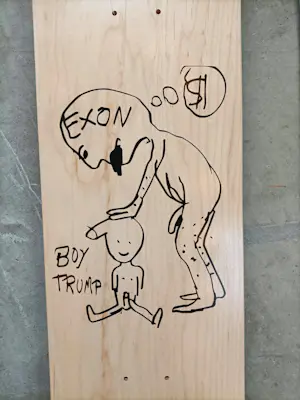 Paul McCarthy - Boy Trump (the Skateroom Edition) incl. CoA kopen? Bied vanaf 50!