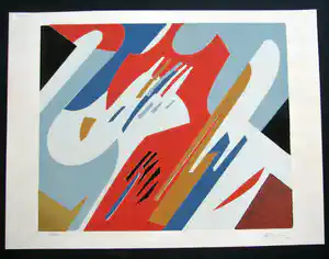 Silvano Bozzolini - COMPOSITION II vendu pour 140€ !