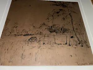 Lodewijk Schelfhout - Grazende koe in een weiland kopen? Bied vanaf 100!