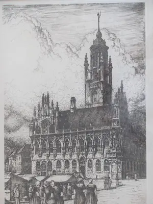 Louis Heijmans - Stadhuis Middelburg kopen? Bied vanaf 35!