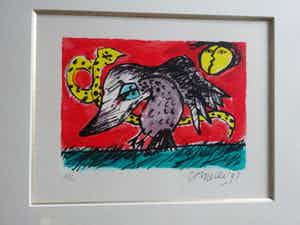 Corneille - Mémoire de Bali - 7- zeefdruk- HC= zeldzaam verkocht voor € 175!