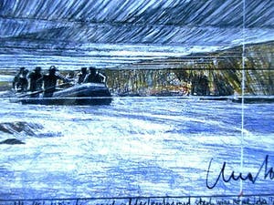 Christo - Over the River (Project Arkansas River Colorado) - Handgesigneerd kopen? Bied vanaf 175!