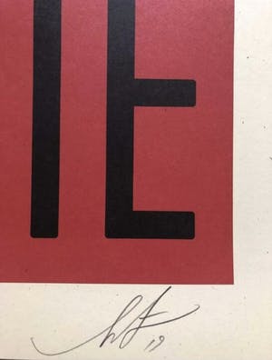 Shepard Fairey - LIBERTÉ, ÉGALITÉ, FRATERNITÉ - gesigneerd kopen? Bied vanaf 1!