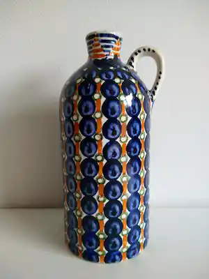 Societe Ceramique - Art Deco kruikje met oor verkauft für € 59!