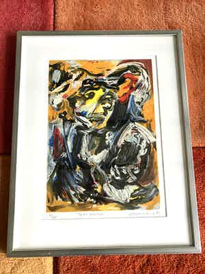 Theo Wolvecamp - 'The art of Business' - Lithografie 22/175 verkocht voor € 5!