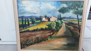 Hub Boesten - Landschap in Toscane kopen? Bied vanaf 25!