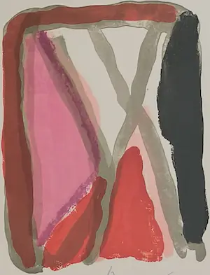 Bram van Velde - litho gesigneerd rechtsonder kopen? Bied vanaf 250!