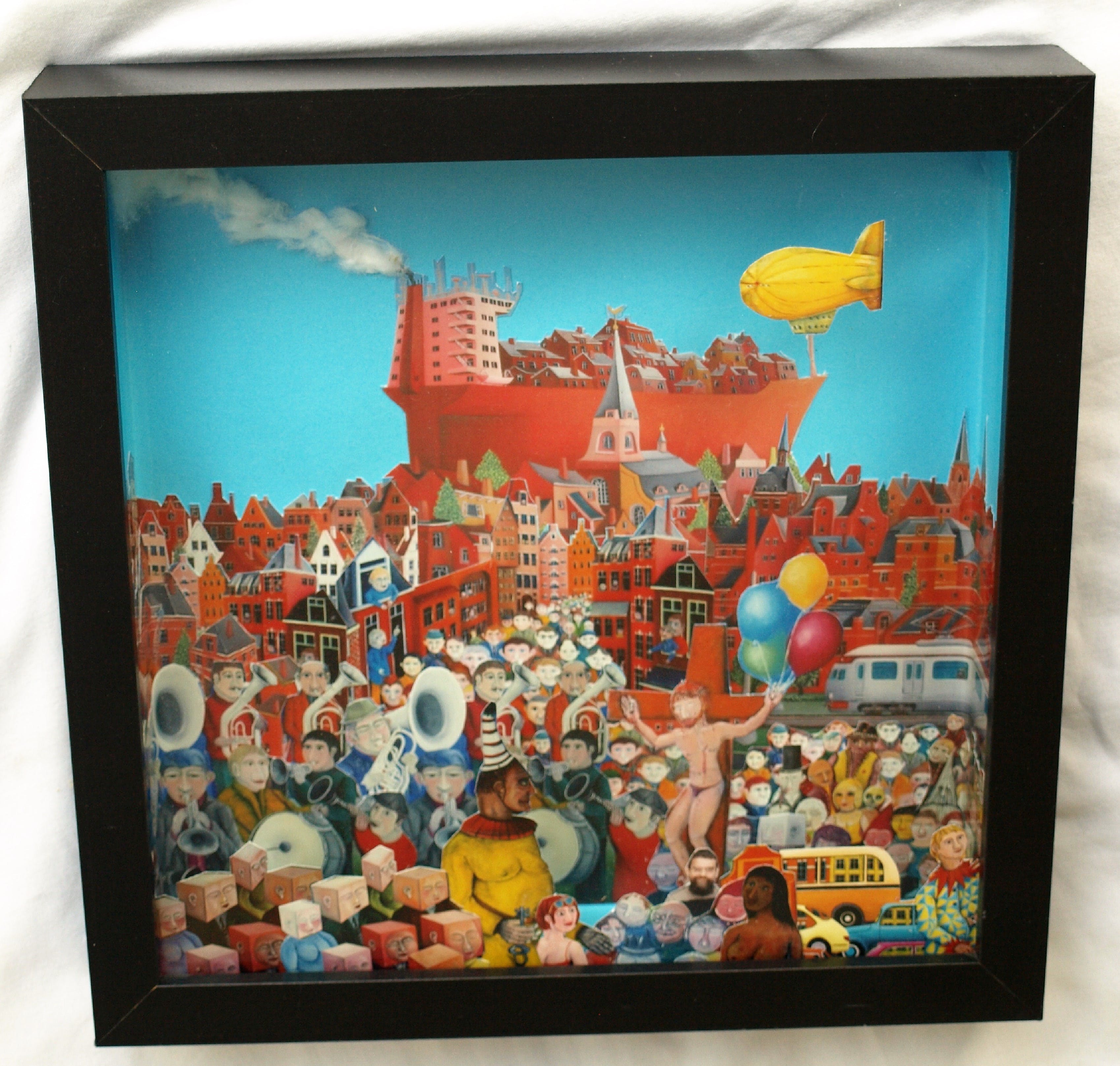 Peer Mijland - Collage met zelfportret – ca 1999  kopen? Bied vanaf 90!