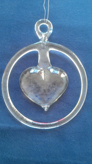 Kosta Boda - Bertil Vallien raamdecor hanger Hart kopen? Bied vanaf 9!