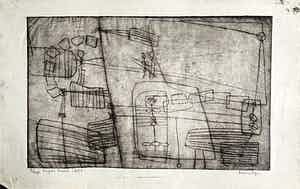 Jan Montyn - twee kleine mensen verkocht voor € 100!