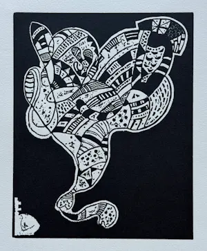 Wassily Kandinsky - 10 Origin Original- Holzschnitt 1942 Roethel 203 kaufen? Bieten Sie von 85!