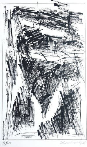 Jan Schoonhoven - Jan Schoonhoven 1914-1994 originele handgesigneerde,genummerde litho uit 1987 kopen? Bied vanaf 250!