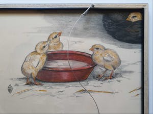 Adolphe Mouron Cassandre - Zwarte Kat Koffie (met verso een litho van Bernard Sluyterman) kopen? Bied vanaf 75!