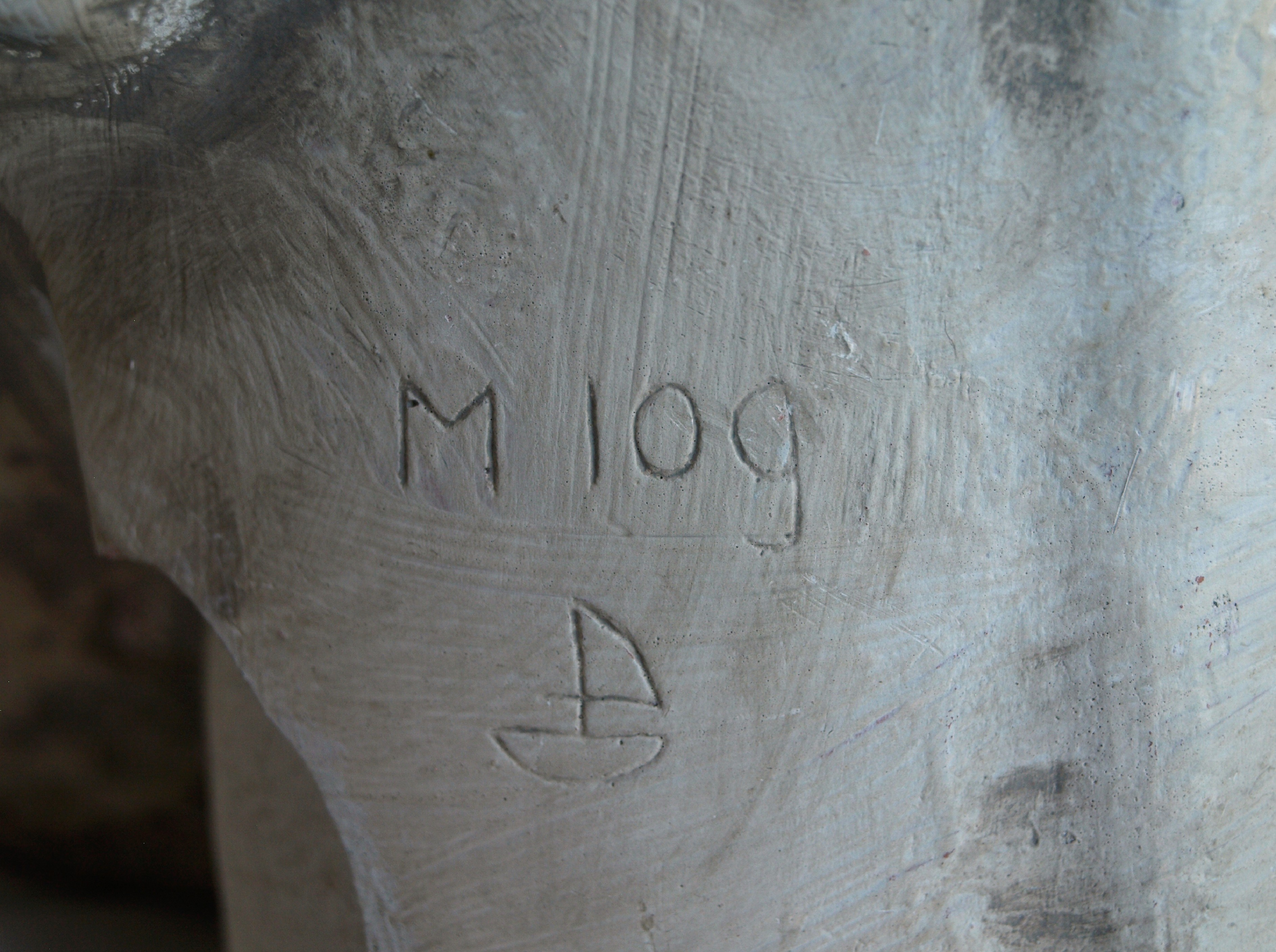 Niet of onleesbaar gesigneerd - Beeld , Buste van Man – 42 x 28 x 23 cm - 8 kg kopen? Bied vanaf 1!